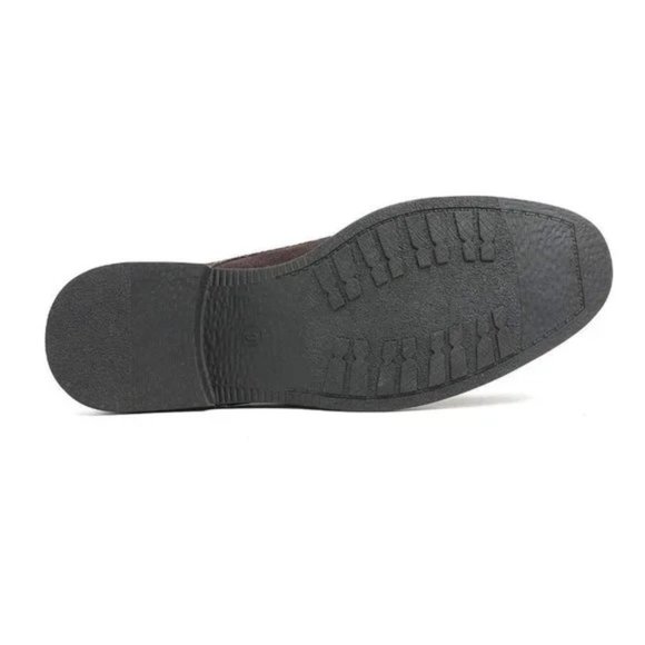 New Men\'s Suede Leather Oxfords Shoes Dark Brown 1 main image 5